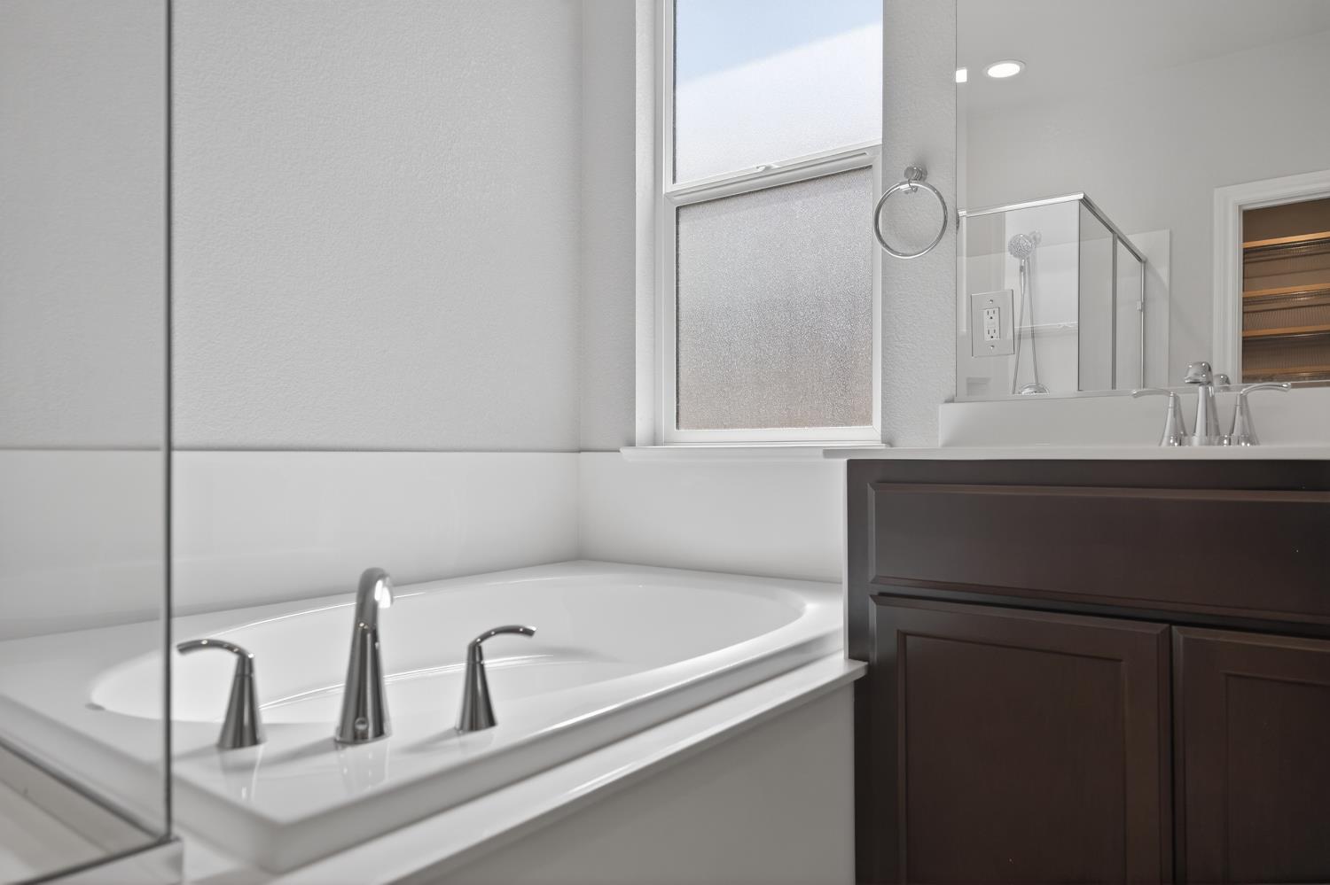183 Michael Cox Lane Tracy, CA 95377 - Photo 22 of 35 a bathroom with a sink and a mirror
