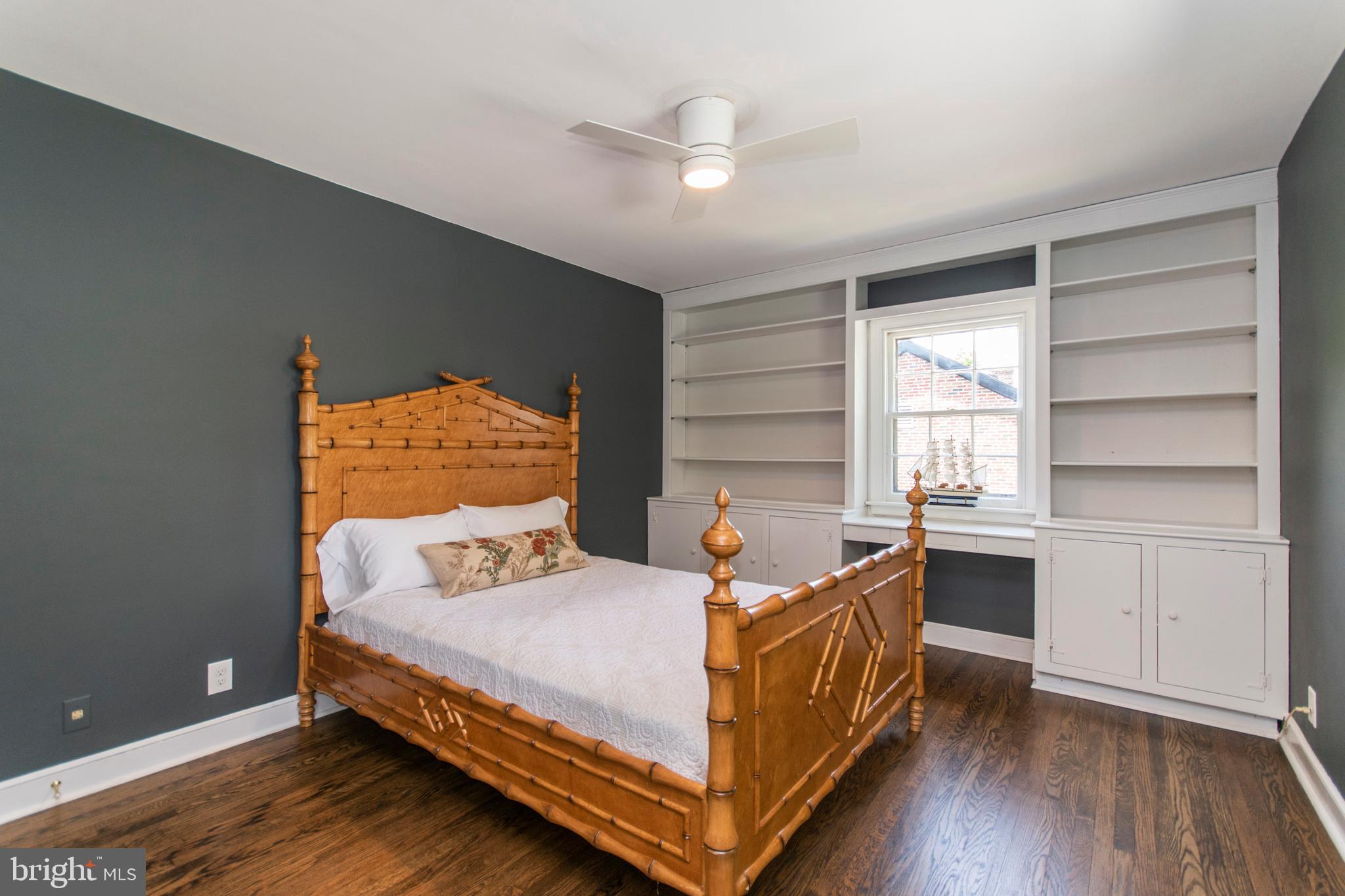 1116 Orleans Road Cheltenham, PA 19012 - Photo 13 of 22 bedroom 2 with built in bookshelves