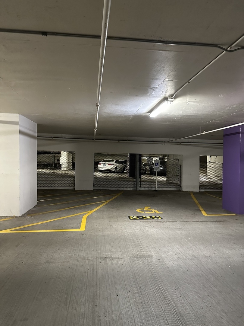 130 North Garland Court, Unit P620 Chicago, IL 60602 - Photo 2 of 2 a view of a garage