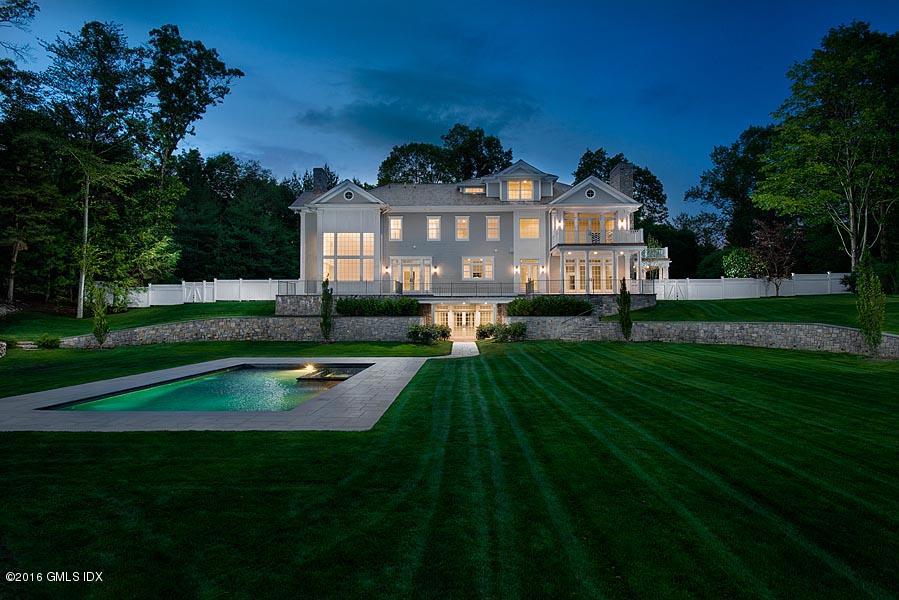 1 Doverton Drive Greenwich, CT 06831 - Photo 5 of 34 a view of a house with a big yard