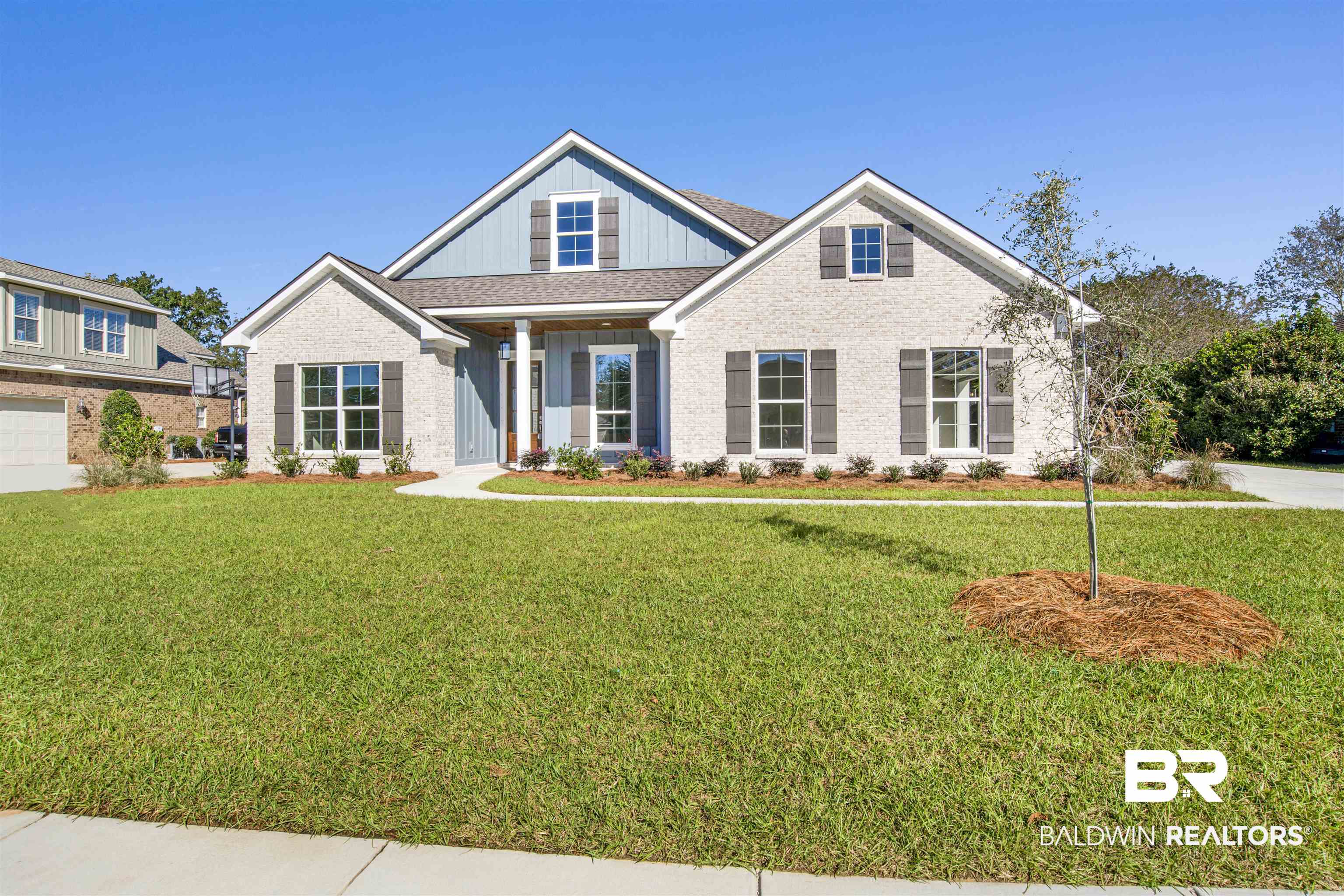 9687 Widgeon Court Daphne, AL 36526 - Photo 2 of 40 Craftsman inspired home featuring a front yard and a garage