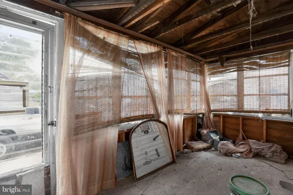 a view of a storage room
