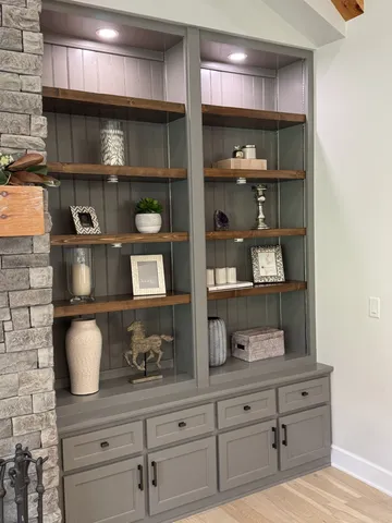a kitchen with a sink stove and refrigerator