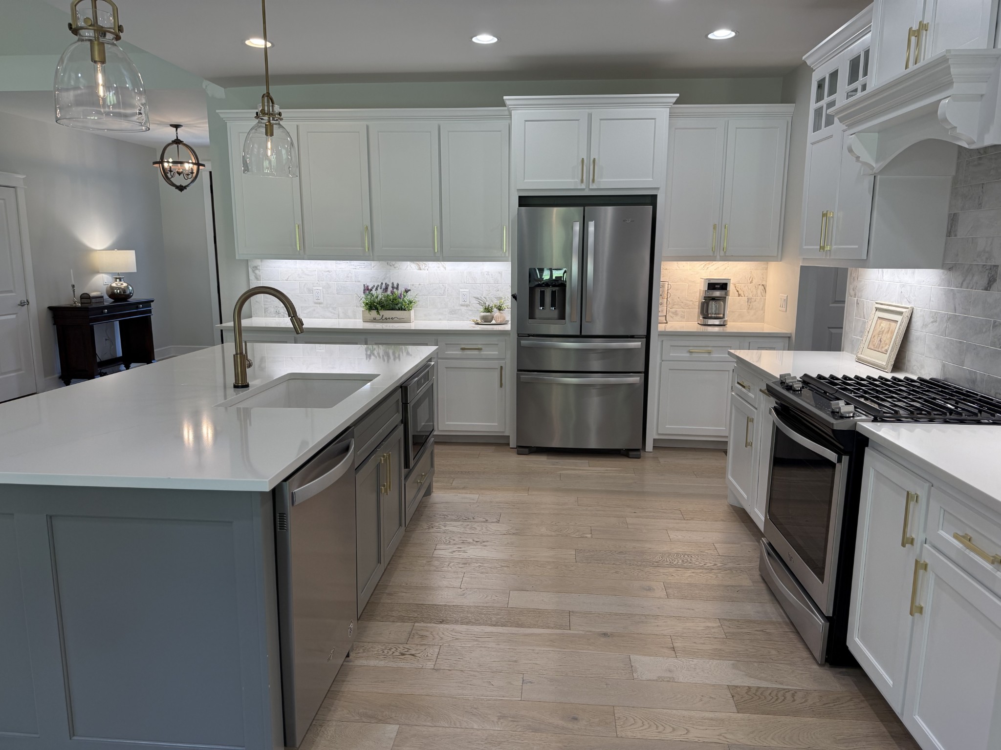 2145 Honey Prong Road Hartsville, TN 37074 - Photo 16 of 99 a kitchen with a sink stove and refrigerator