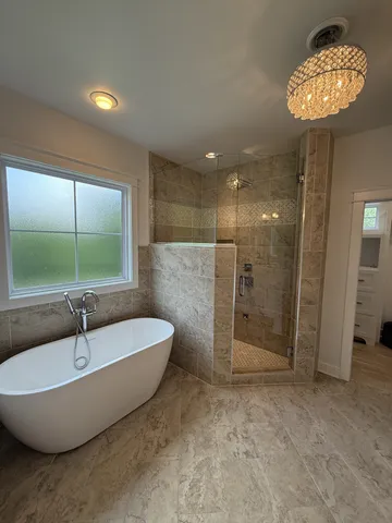 a bathroom with a sink a vanity and a mirror