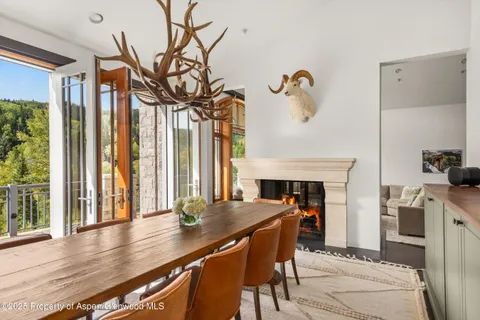 a view of a balcony with chairs