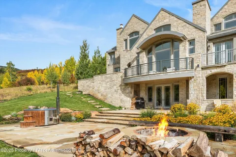 a view of a lake with a mountain in the background