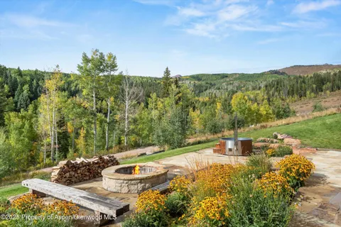 a view of mountain view with mountains in the background
