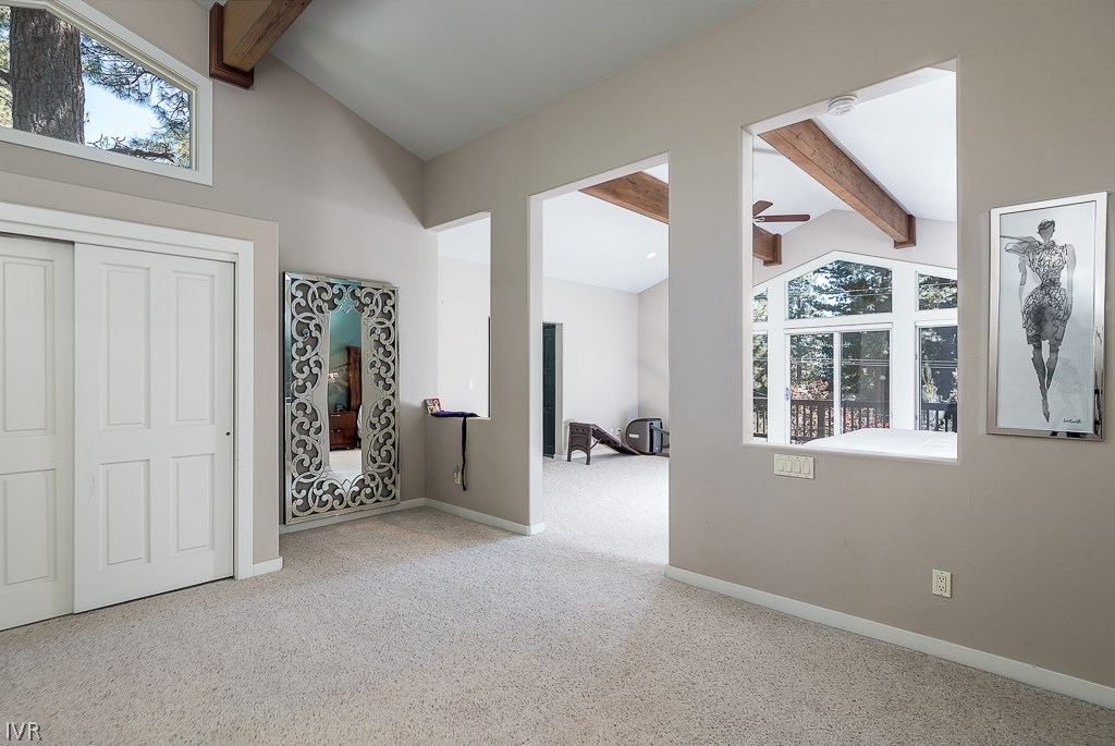818 Ophir Peak Road Incline Village, NV 89451 - Photo 14 of 23 an empty room with windows and closet