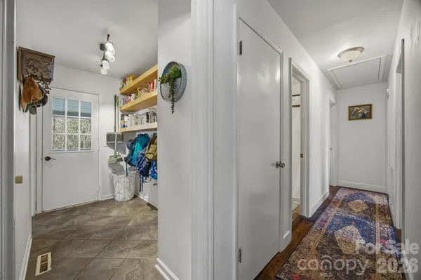 a view of an entryway