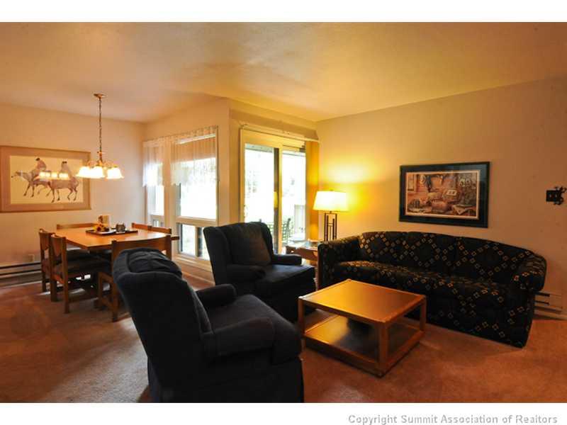 1977 Soda Ridge Road, Unit 1212 Keystone, CO 80435 - Photo 3 of 25 a living room with furniture and a large window