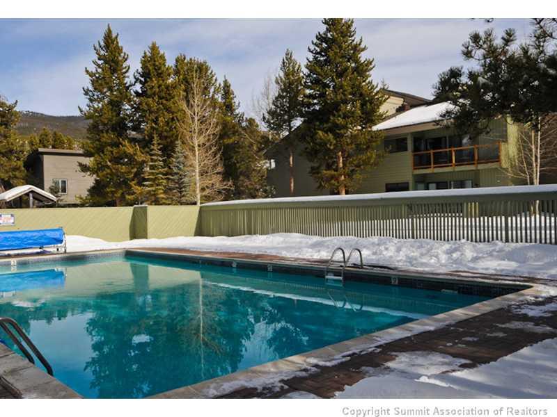 1977 Soda Ridge Road, Unit 1212 Keystone, CO 80435 - Photo 24 of 25 a view of swimming pool with a yard