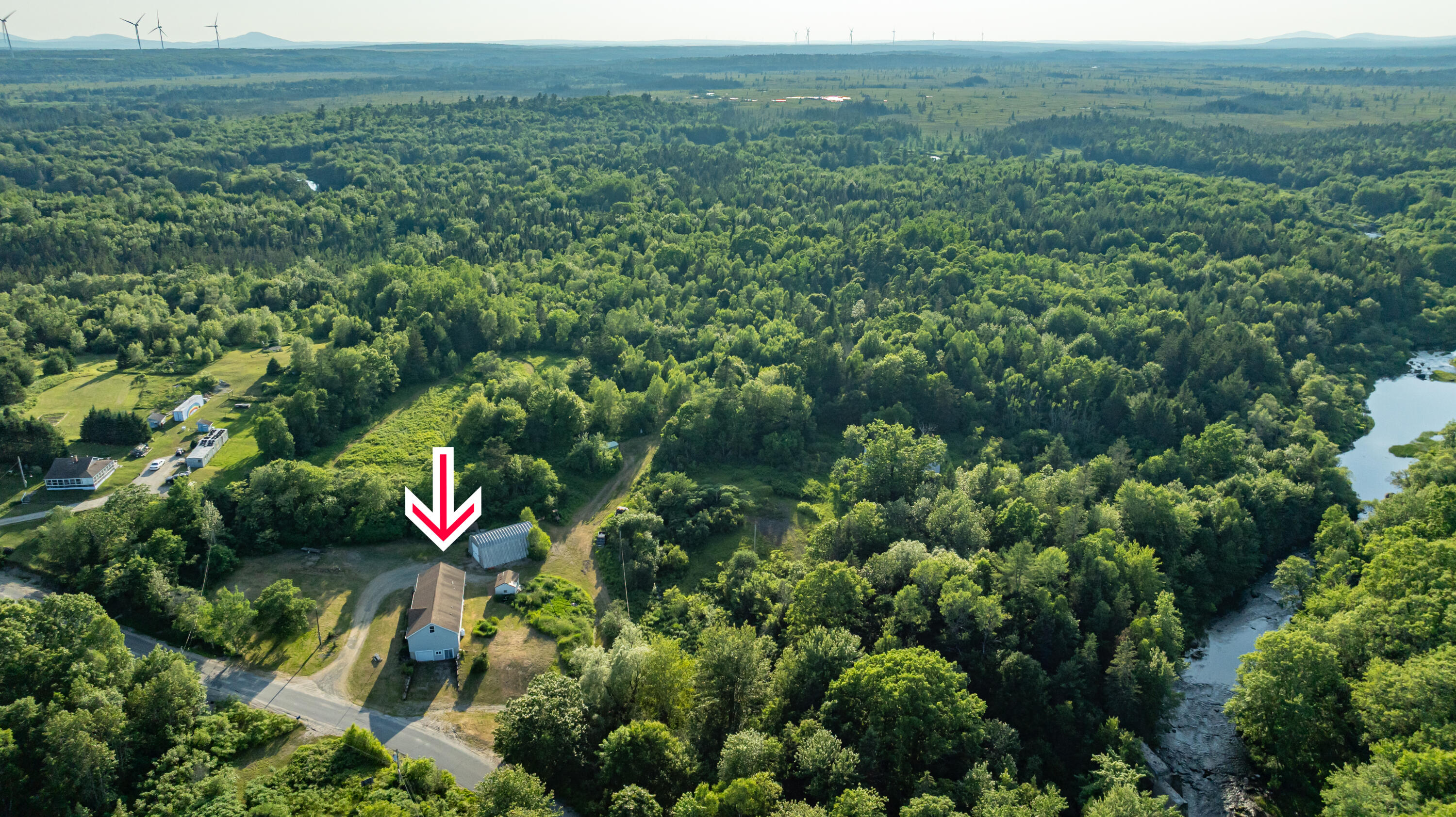 278 Saco Road Columbia Falls, ME 04623 - Photo 75 of 89 278 Saco Road Aerials-2