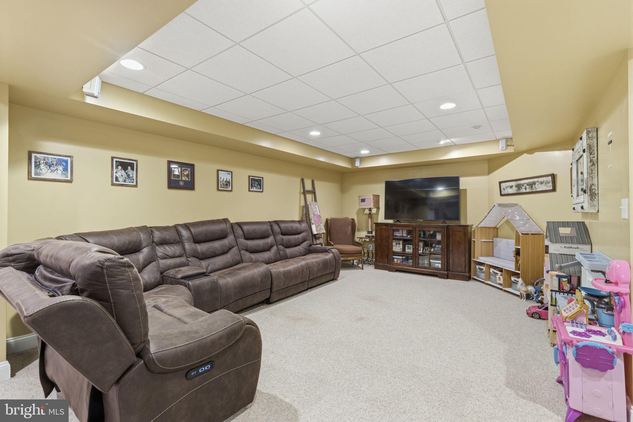 2254 Phillips Mill Road Forest Hill, MD 21050 - Photo 38 of 63 Lower level family room w/carpet
