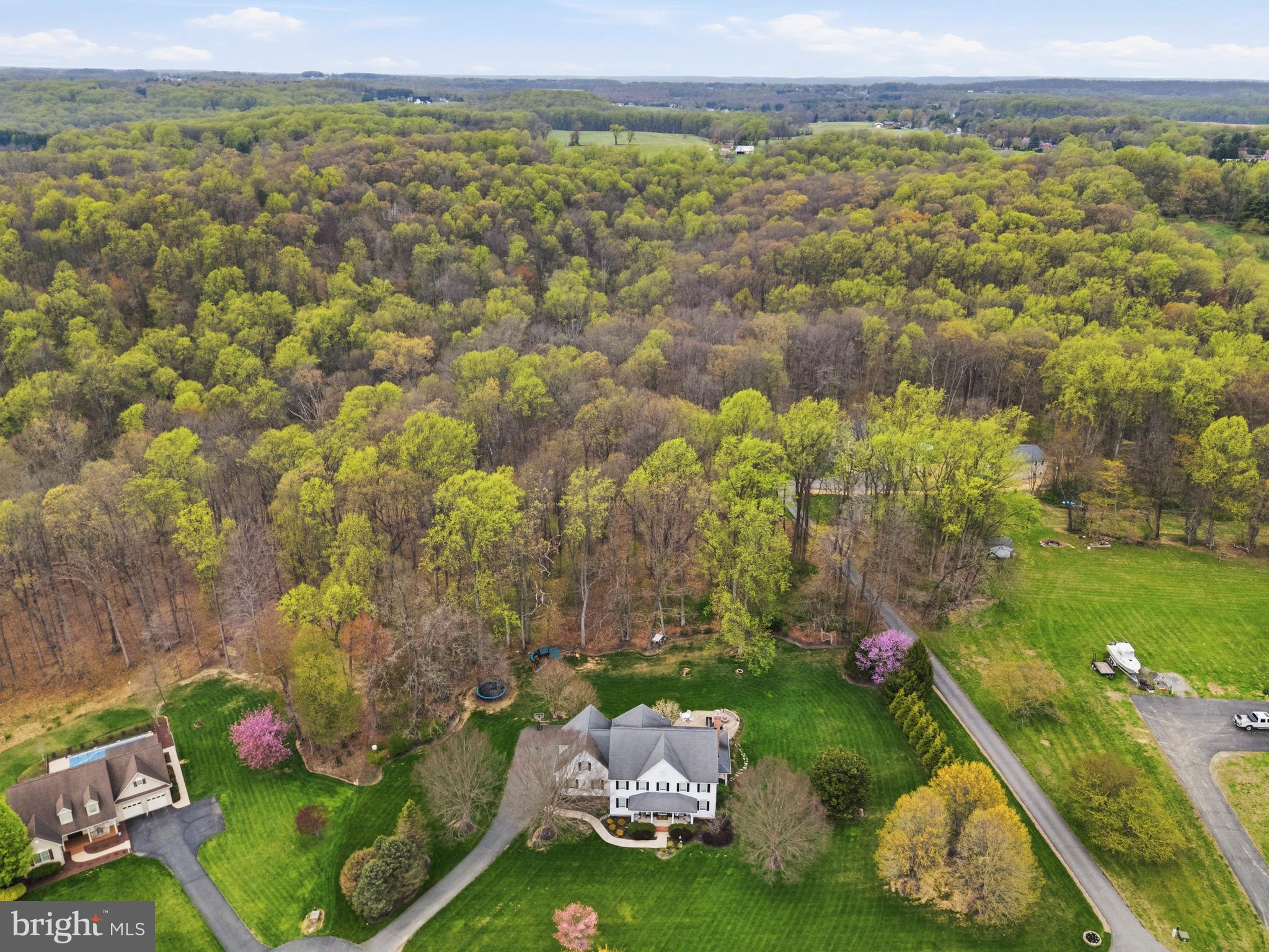 2254 Phillips Mill Road Forest Hill, MD 21050 - Photo 55 of 63 Bird's eye view: open acreage with wooded edge