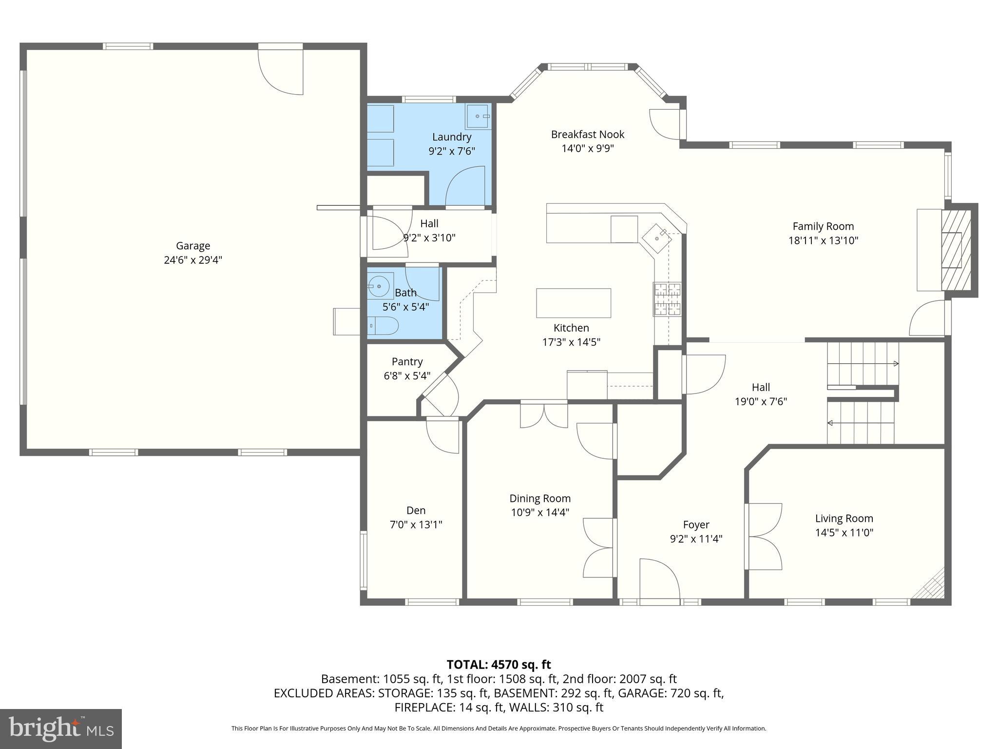 2254 Phillips Mill Road Forest Hill, MD 21050 - Photo 61 of 63 1st Floor Plan