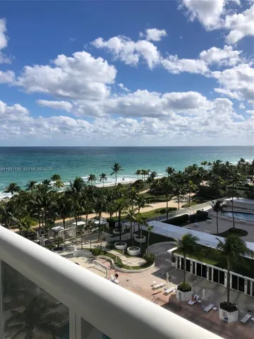a view of a lake with houses