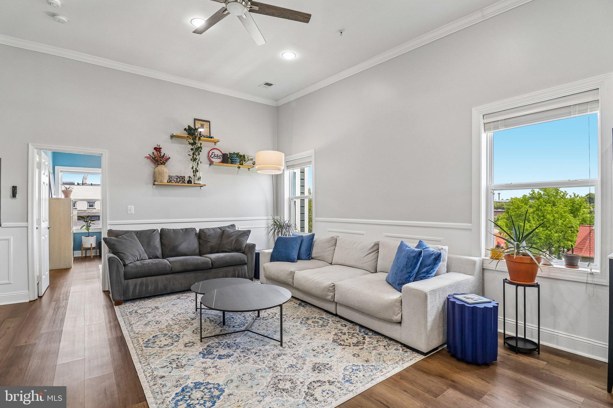 233 S Street Northeast, Unit 5 Washington, DC 20002 - Photo 9 of 41 Bright and airy living space awaits you.