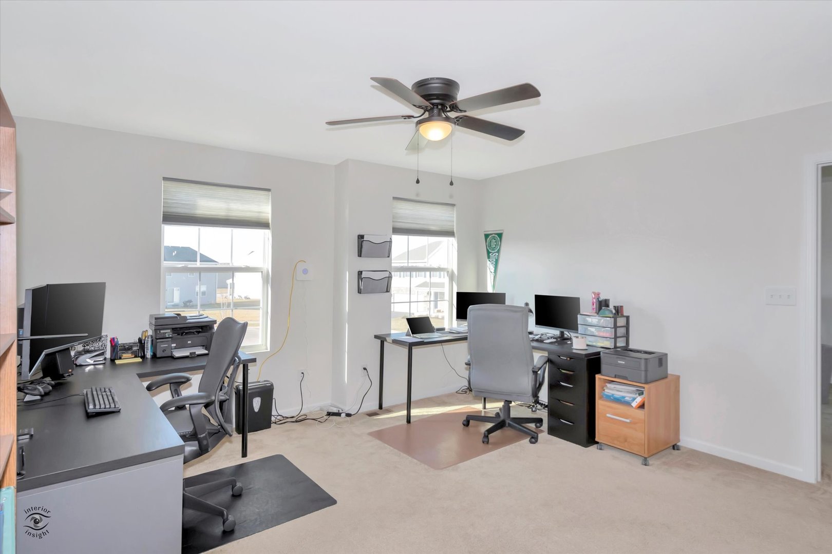 1721 Eagle Ct. Morris, IL 60450 - Photo 21 of 27 a view of a workspace with furniture and a window