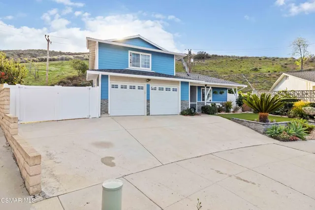 a view of a house with a outdoor space