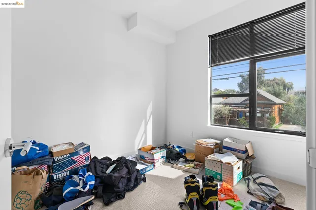 a car parked in front of a building