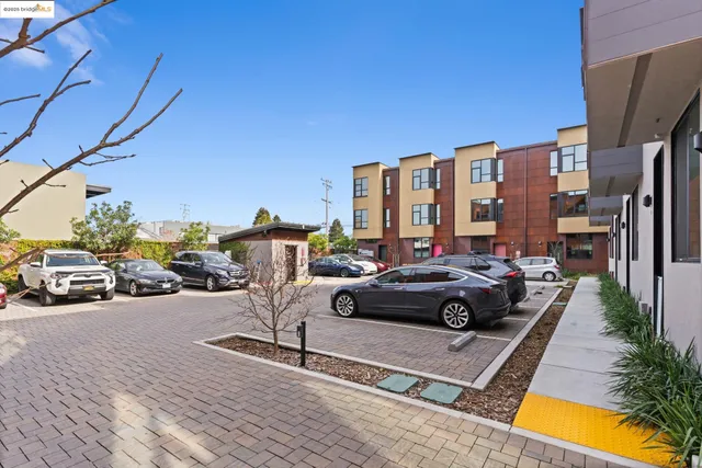 a front view of a building