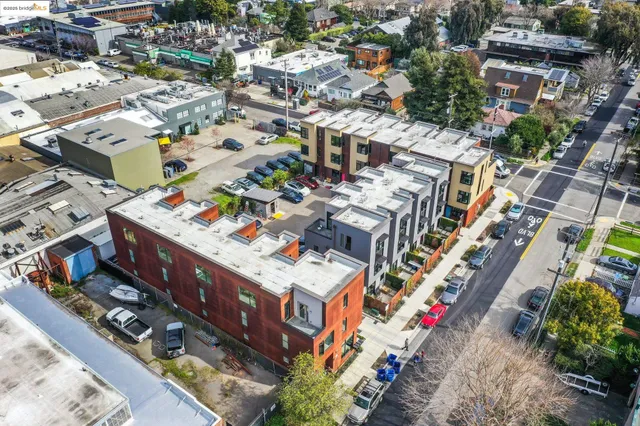 a front view of a building