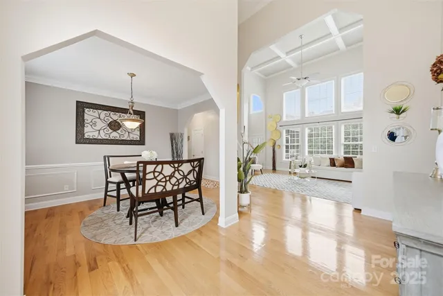 a view of a livingroom with furniture and window