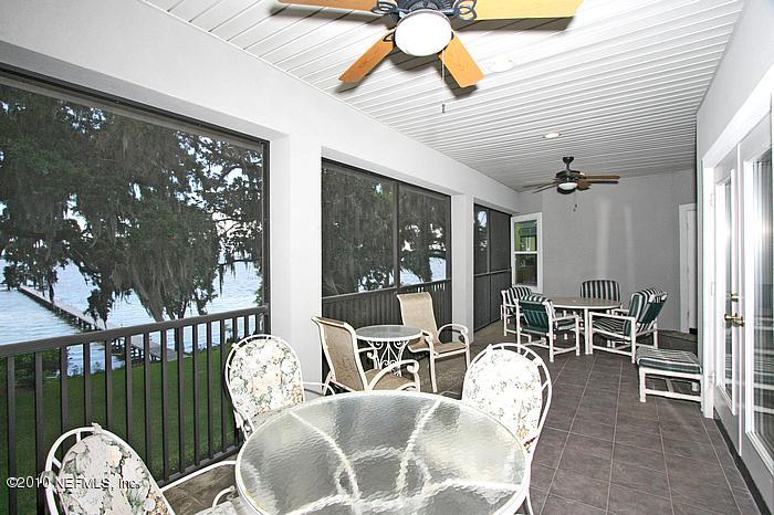 6999 Old Church Road Fleming Island, FL 32003 - Photo 17 of 32 Upstairs lanai
