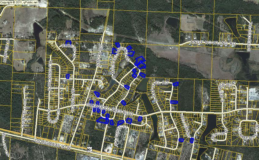 Lot 90 North Raphael Lane DeFuniak Springs, FL 32433 - Photo 3 of 3 Oakwood Lots Gredan