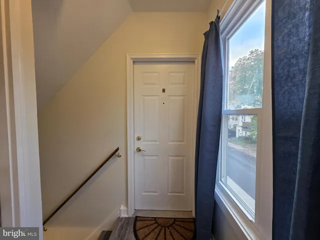 a view of a front door