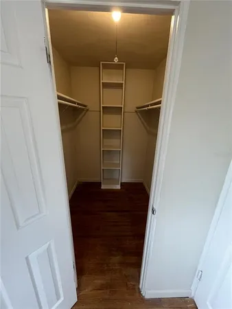 a view of closet