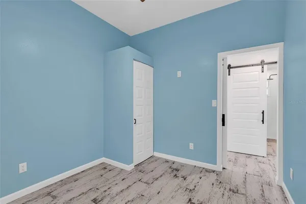 wooden floor in an empty room