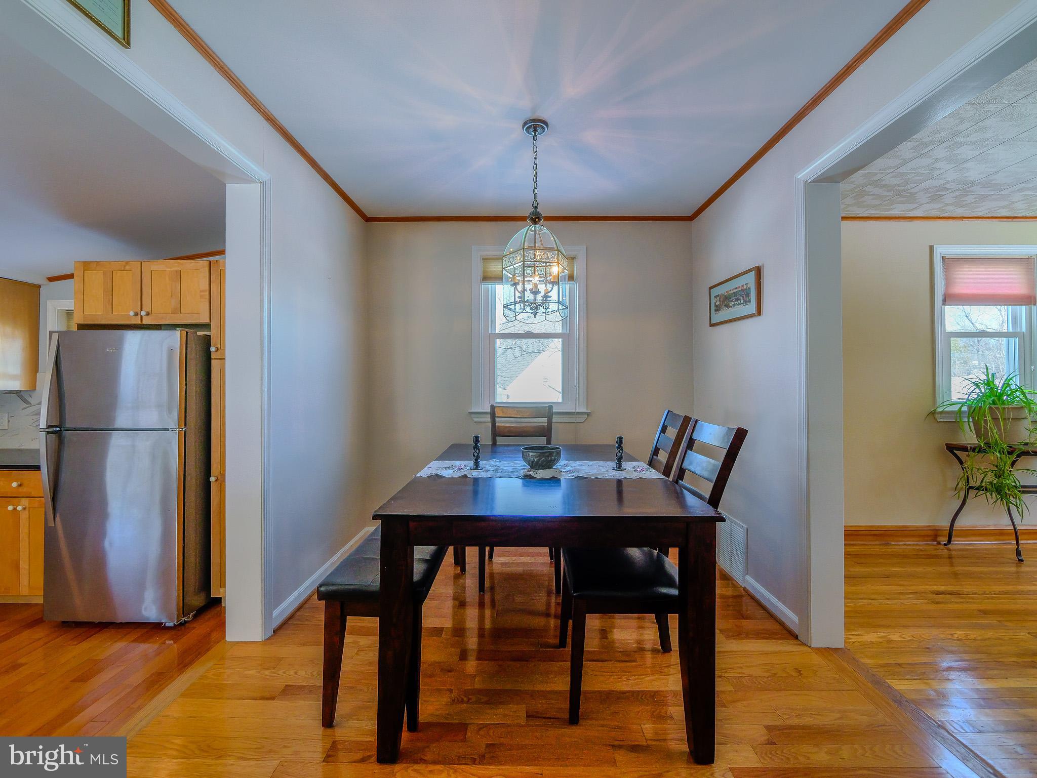 118 North Line Road Newtown Square, PA 19073 - Photo 12 of 69 a view of a dining room with furniture window and wooden floor