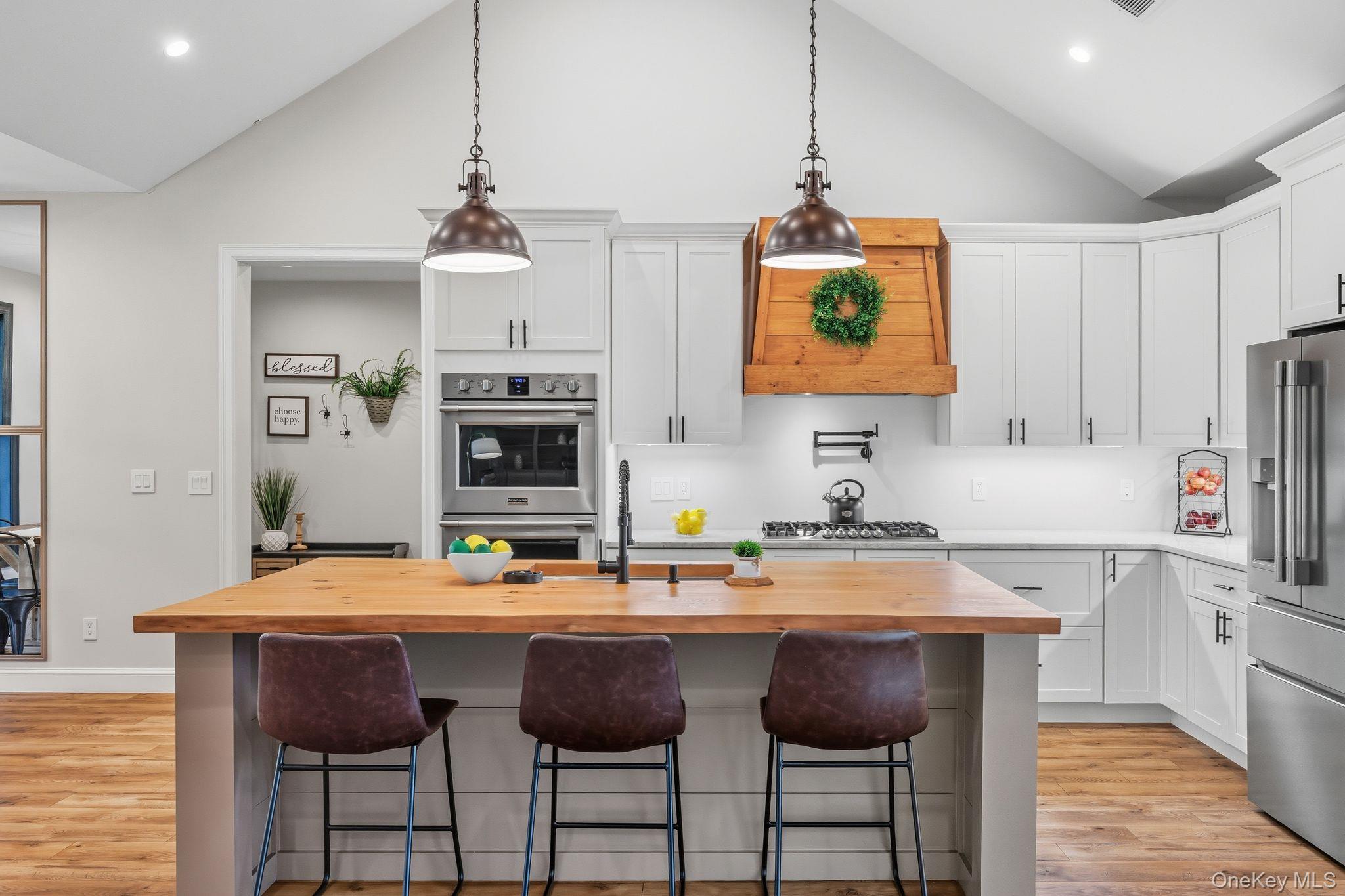 11 Knolls Road Wallkill, NY 12589 - Photo 34 of 48 a kitchen with a sink and refrigerator