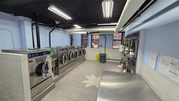 a view of a storage room