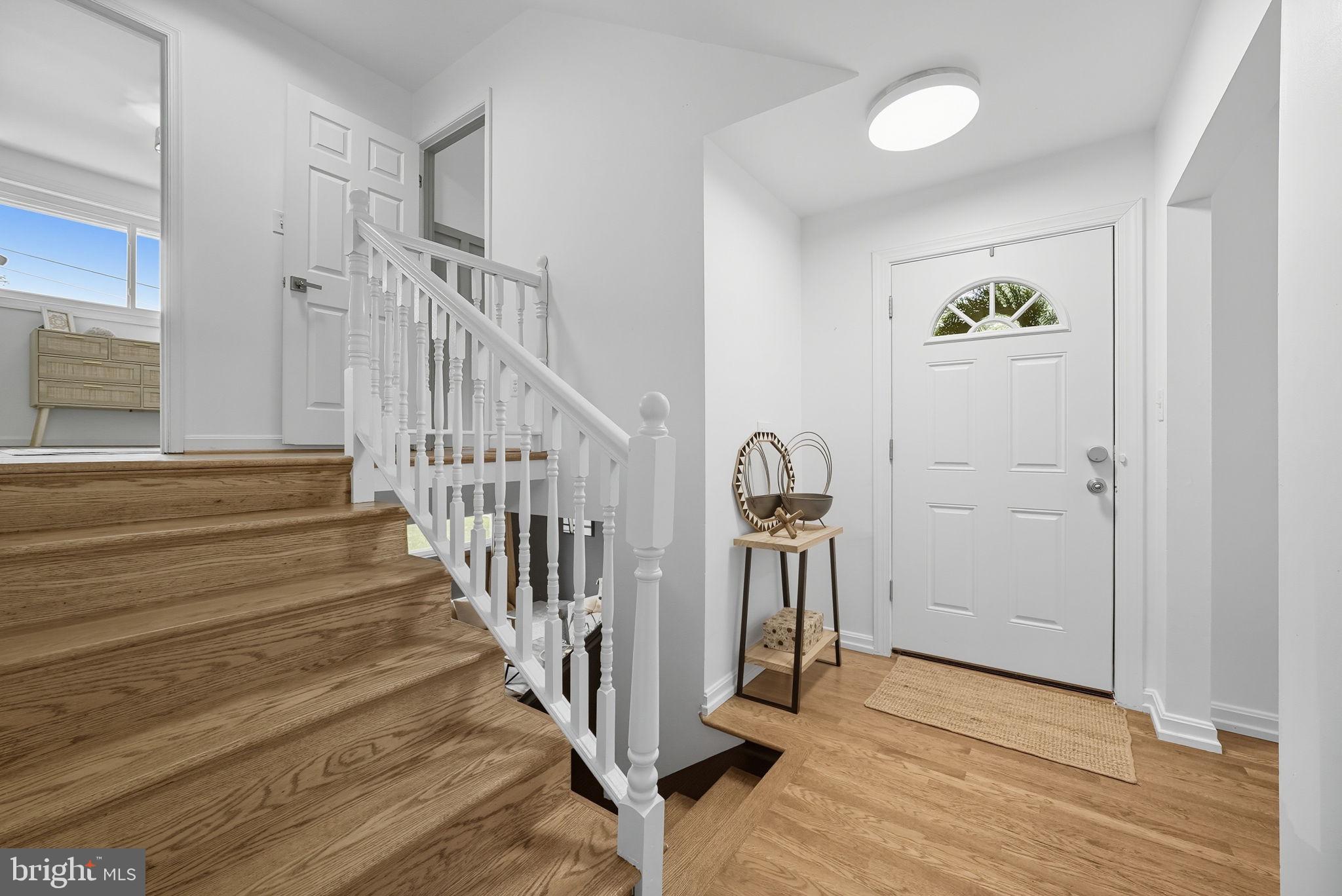 2411 Lillian Drive Silver Spring, MD 20902 - Photo 15 of 48 a view of entryway and hall with wooden floor