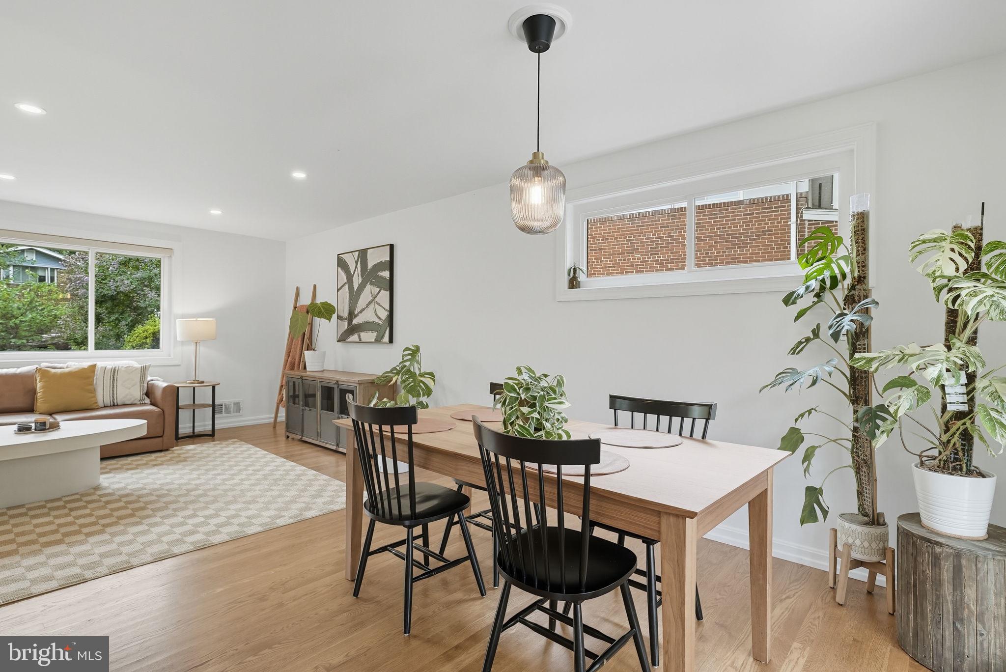 2411 Lillian Drive Silver Spring, MD 20902 - Photo 9 of 48 a view of a livingroom with furniture window and wooden floor