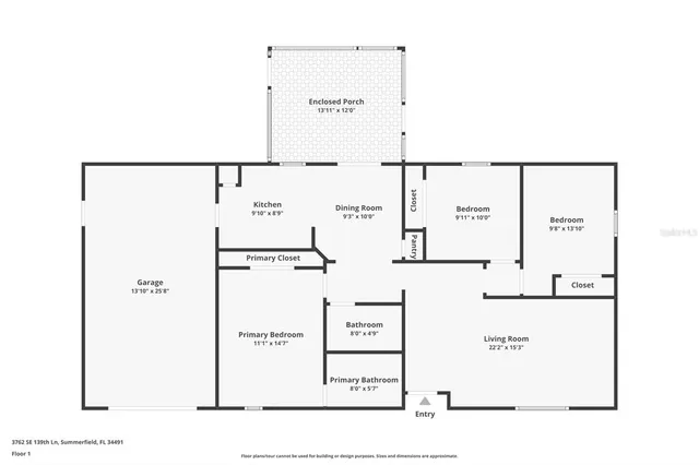 $267,000 | 3762 Southeast 139th Lane, Summerfield, FL 34491