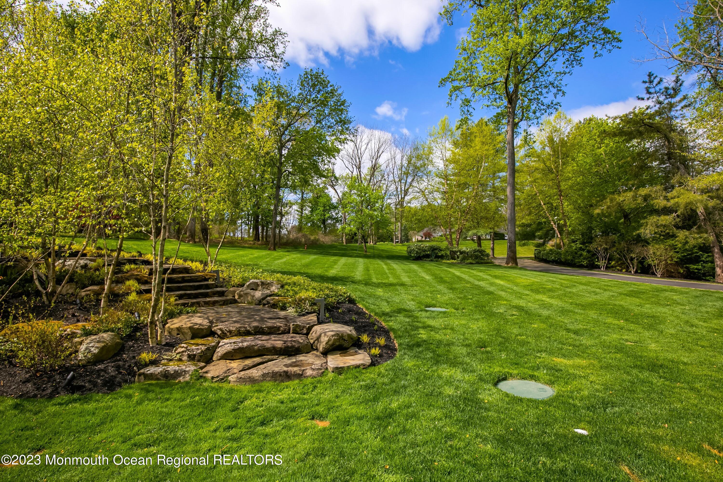 17 Club Way Red Bank, NJ 07701 - Photo 43 of 72 a view of a park with large trees