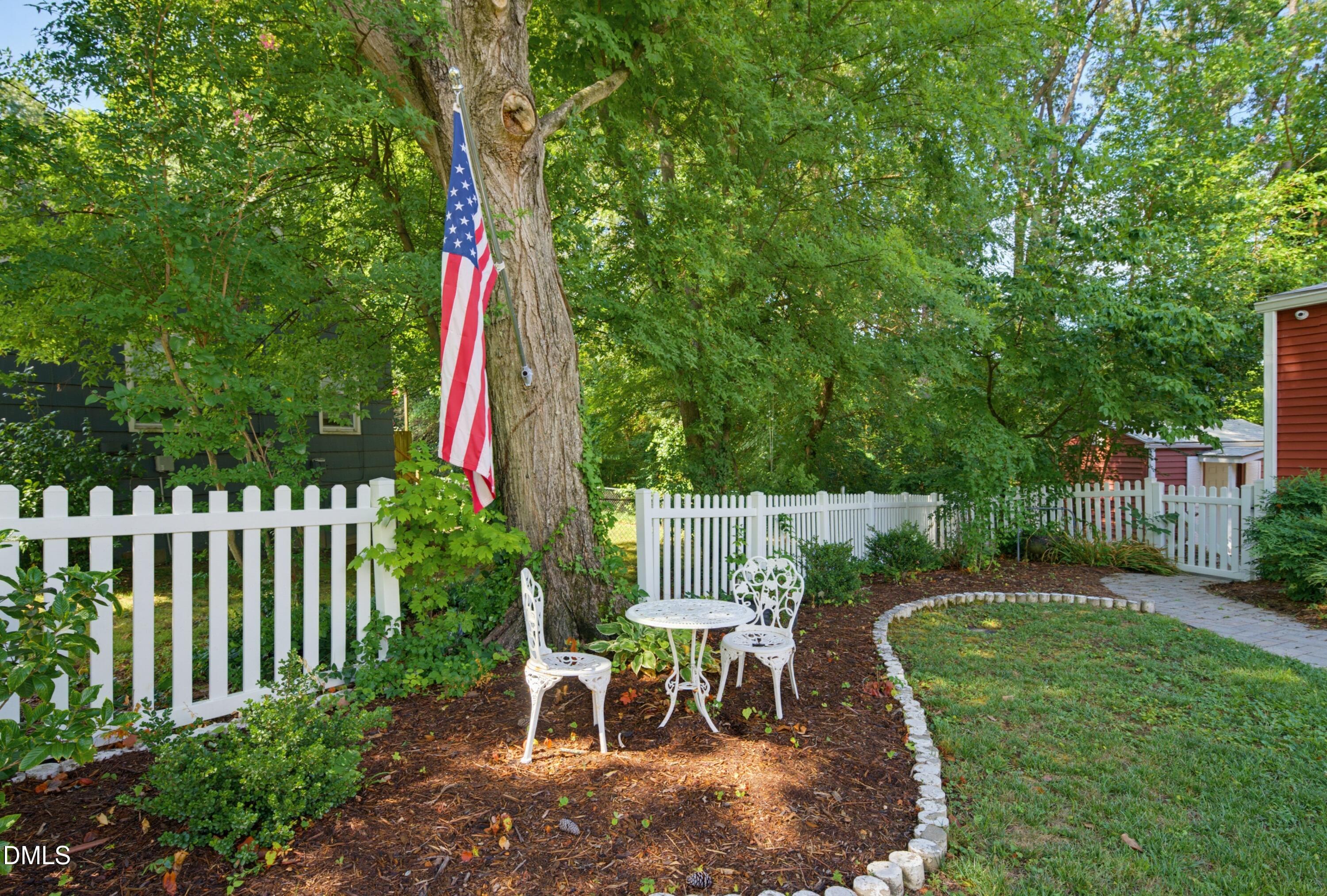 306 Plainview Avenue Raleigh, NC 27604 - Photo 48 of 55 Exterior Side Garden