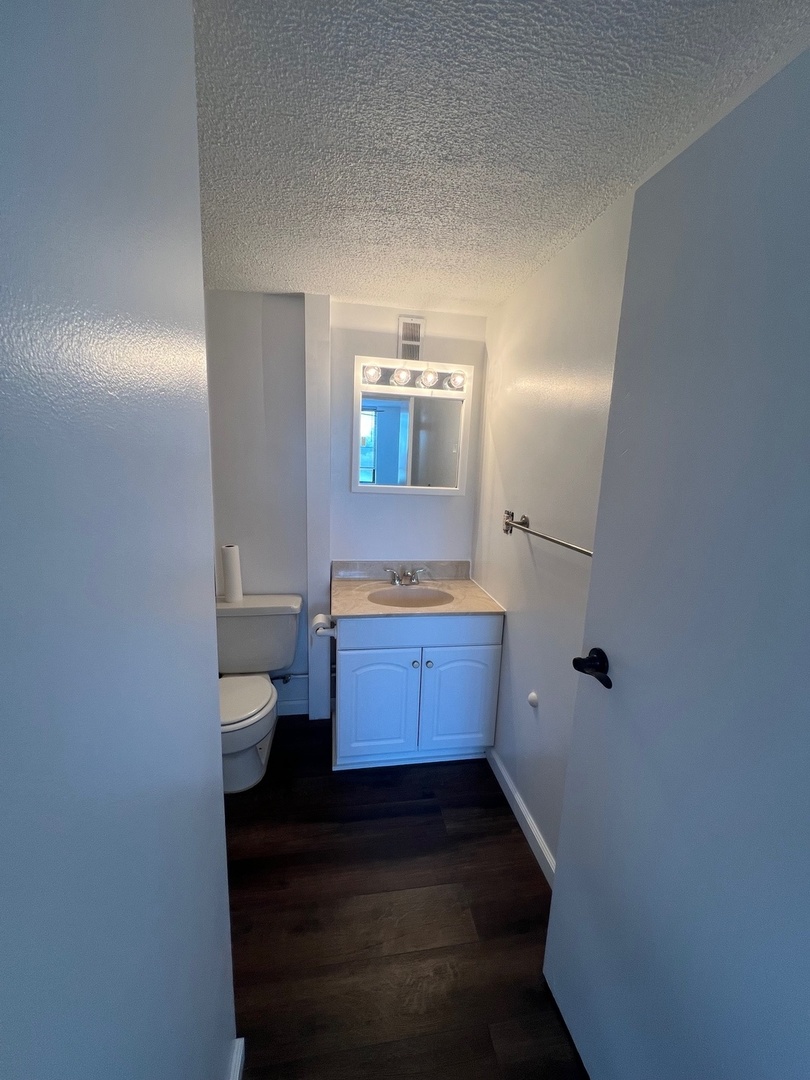 1750 North Marywood Avenue, Unit 315 Aurora, IL 60505 - Photo 10 of 20 a bathroom with a toilet a sink and mirror