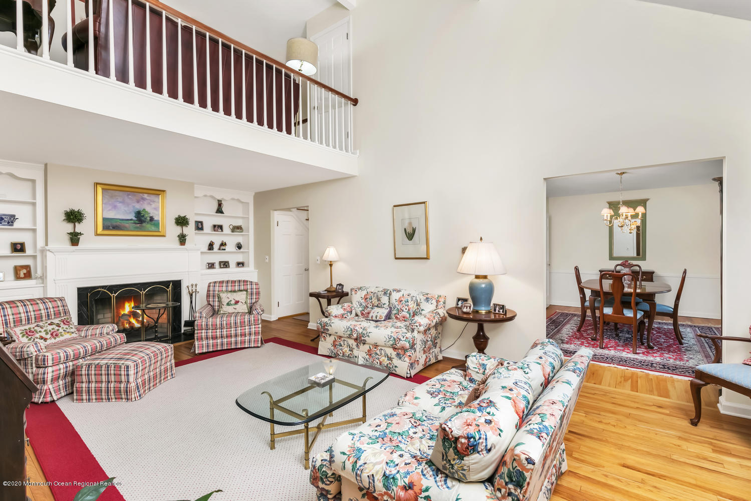 1 Berkeley Square Brielle, NJ 08730 - Photo 11 of 28 a living room with furniture and a fireplace