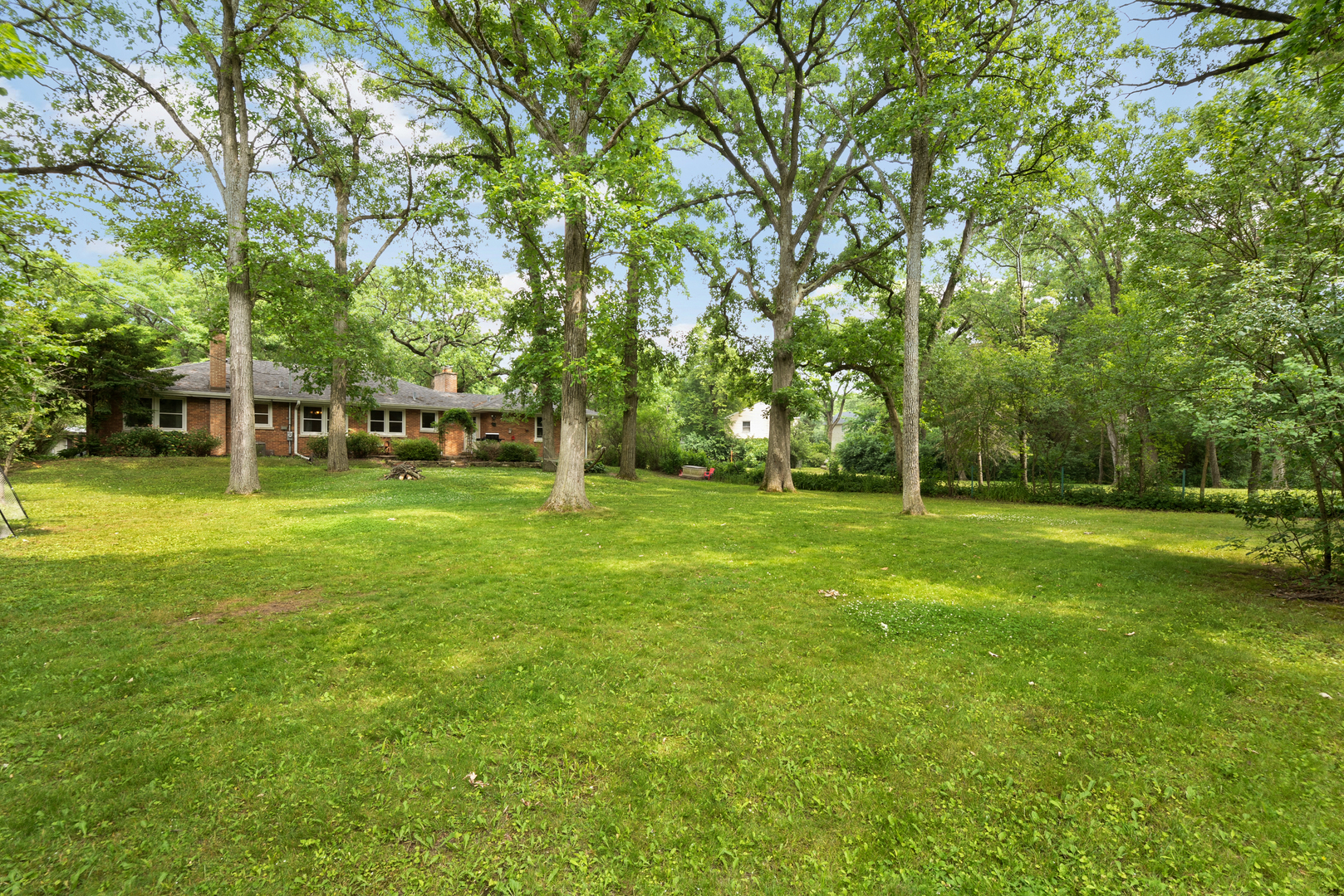 1136 Waveland Road Lake Forest, IL 60045 - Photo 17 of 18 a view of a park with large trees