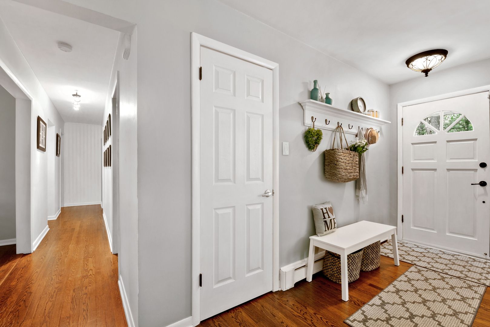 1136 Waveland Road Lake Forest, IL 60045 - Photo 3 of 18 a view of a study room with wooden floor and windows