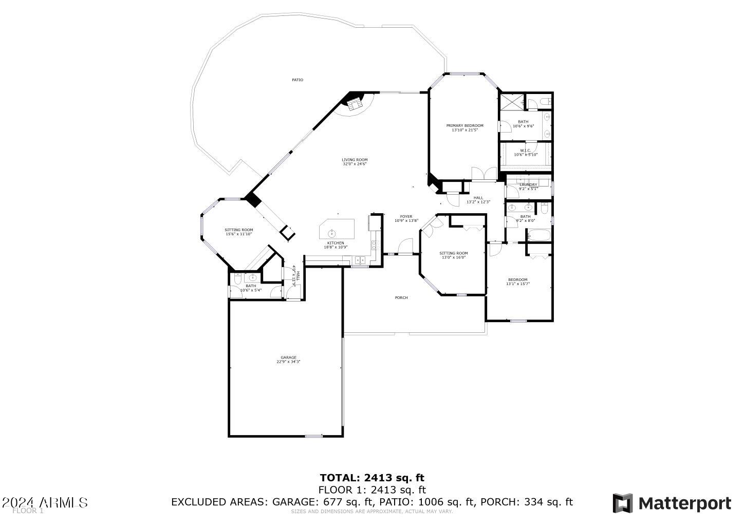 19049 East Poco Rio Drive Rio Verde, AZ 85263 - Photo 15 of 37 a picture of a floor plan