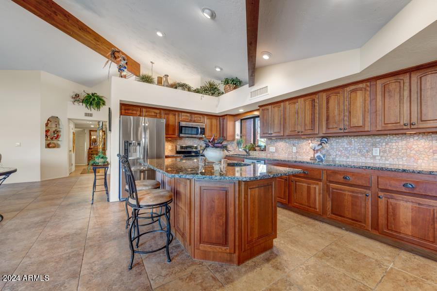 19049 East Poco Rio Drive Rio Verde, AZ 85263 - Photo 24 of 37 a kitchen with lots of counter top space