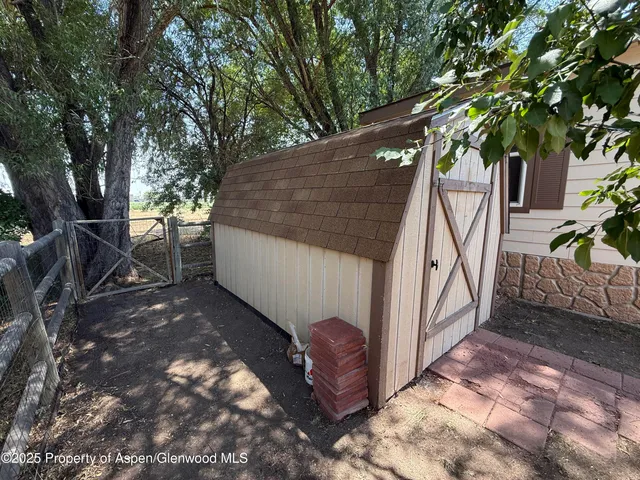 a view of outdoor space and deck