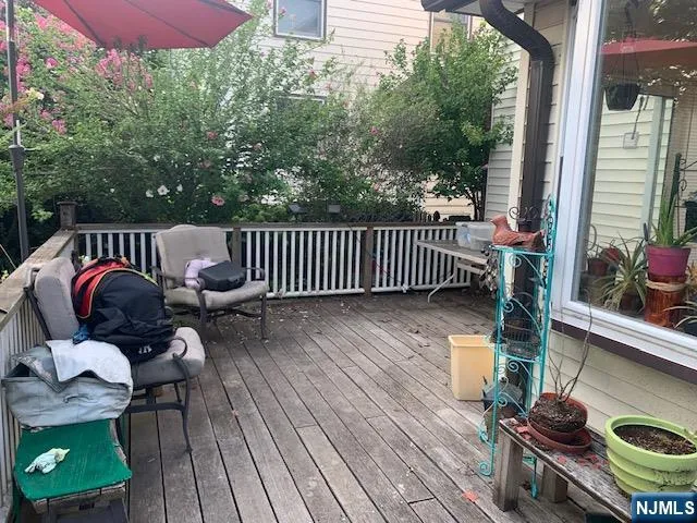 a view of outdoor space and deck