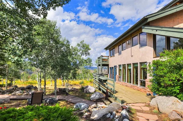 a view of fountain in the balcony